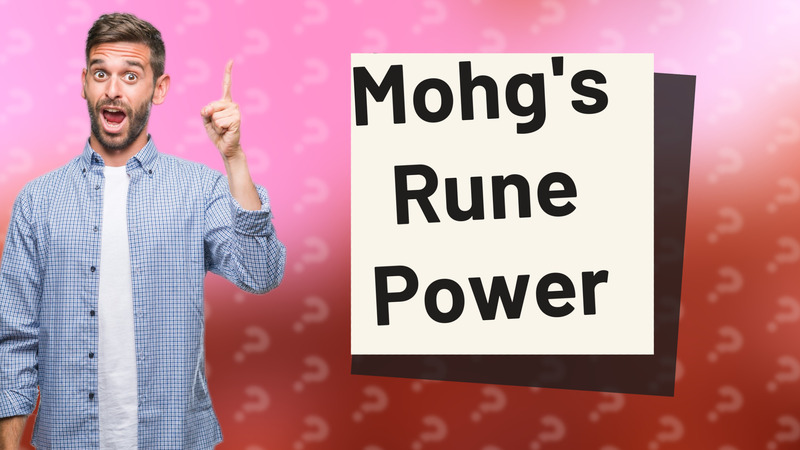 Mohg's Rune Power