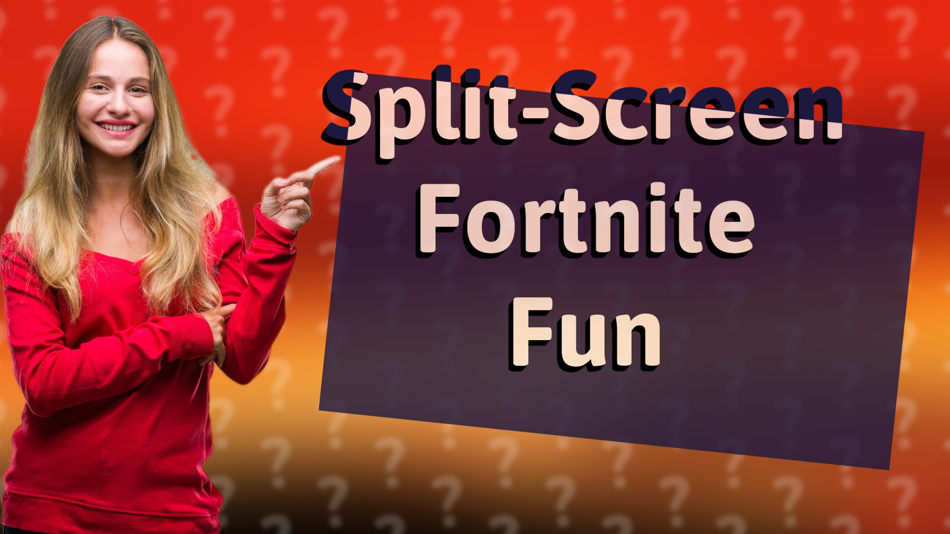 Split-Screen Fortnite Fun