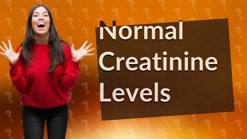 Normal Creatinine Levels
