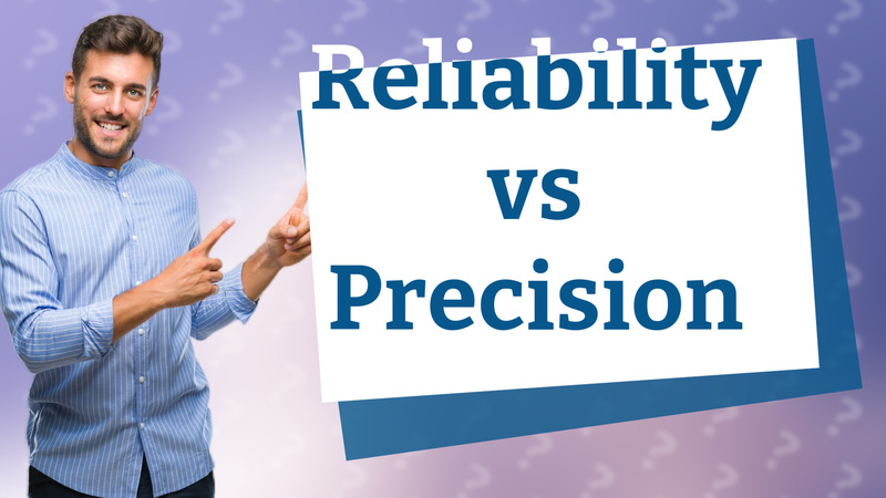 Reliability vs Precision