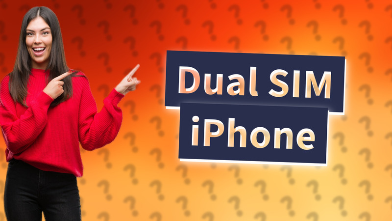 Dual SIM iPhone