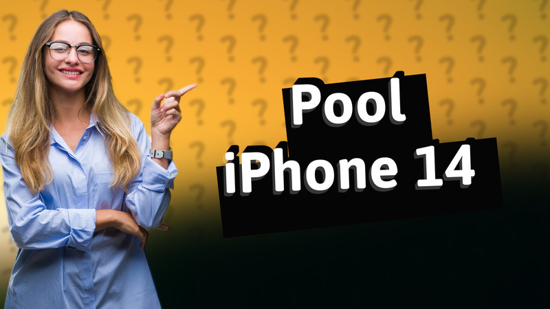 Pool iPhone 14