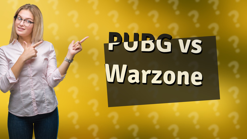 PUBG vs Warzone