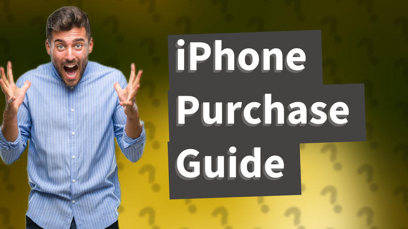 iPhone Purchase Guide