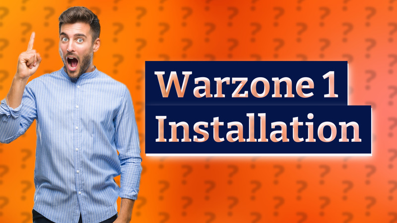 Warzone 1 Installation
