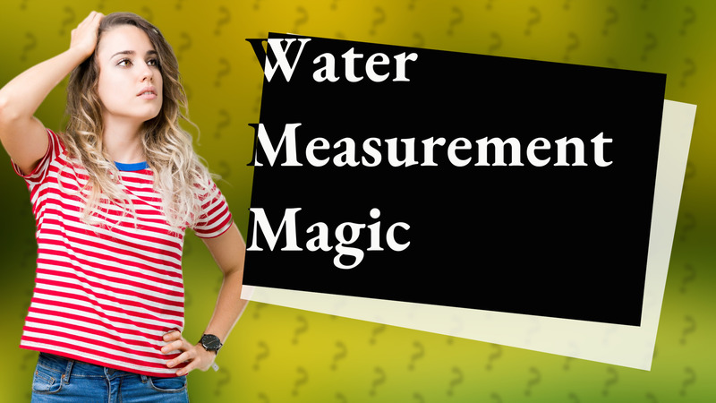 Water Measurement Magic