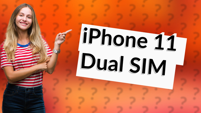 iPhone 11 Dual SIM