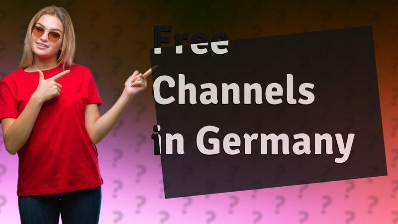 Free Channels in Germany