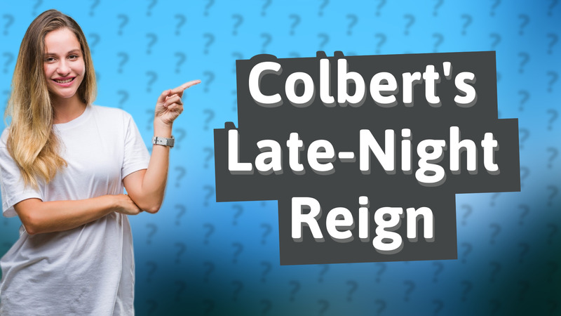 Colbert's Late-Night Reign