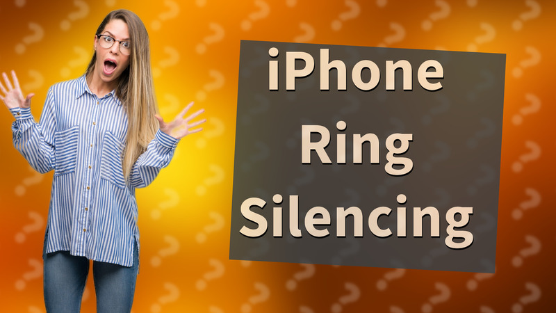 iPhone Ring Silencing