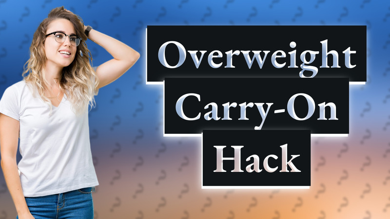 Overweight Carry-On Hack