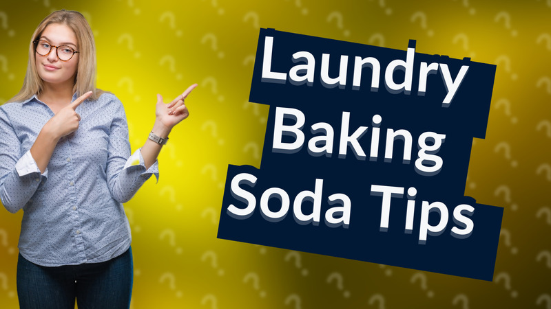 Laundry Baking Soda Tips