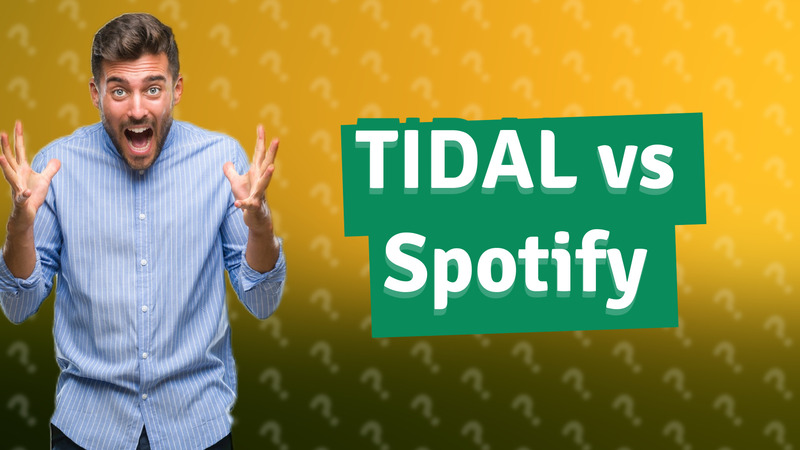 TIDAL vs Spotify