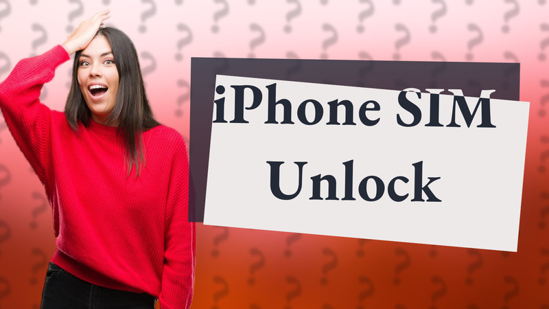 iPhone SIM Unlock