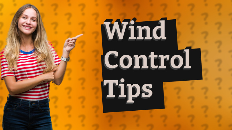 Wind Control Tips