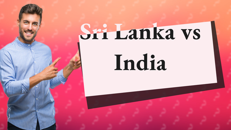 Sri Lanka vs India
