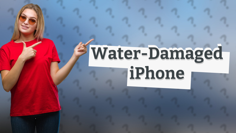 Water-Damaged iPhone