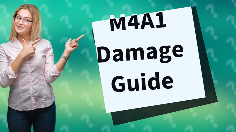M4A1 Damage Guide