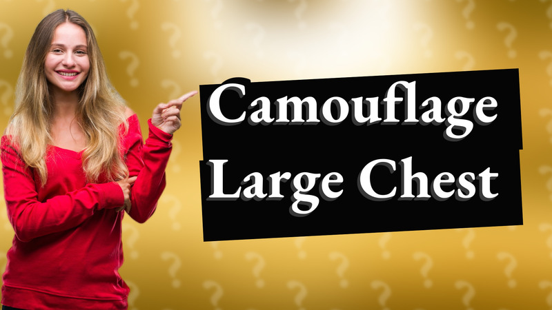 Camouflage Large Chest