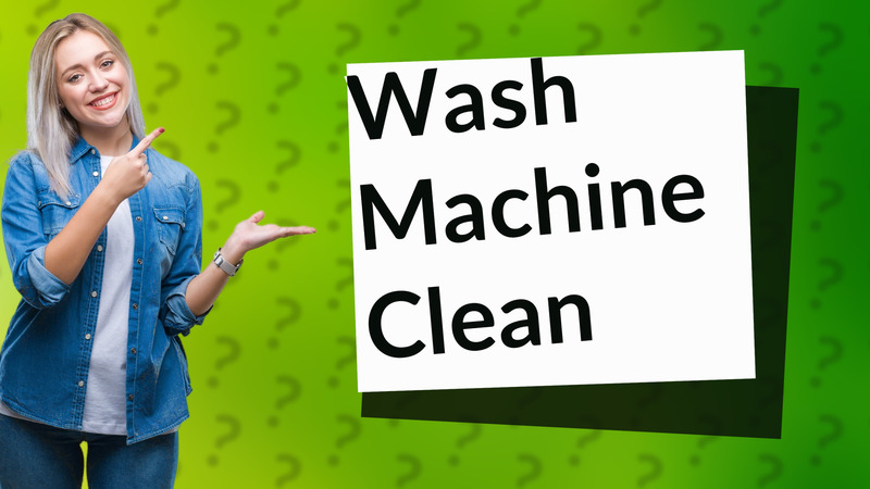 Wash Machine Clean