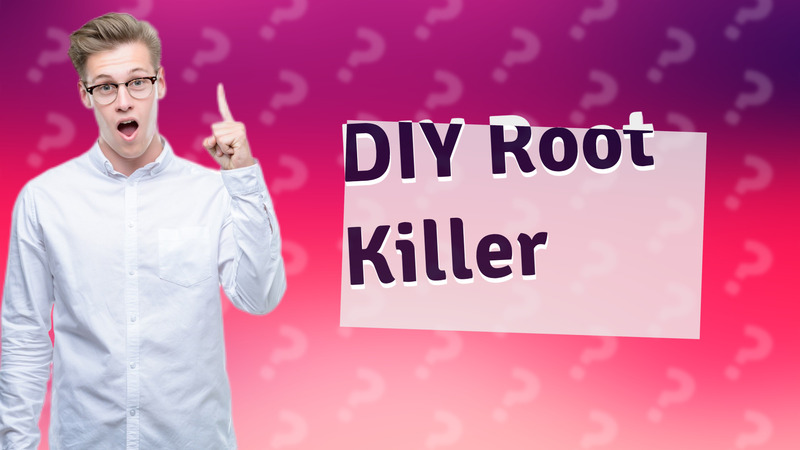 DIY Root Killer
