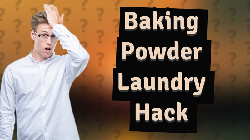 Baking Powder Laundry Hack