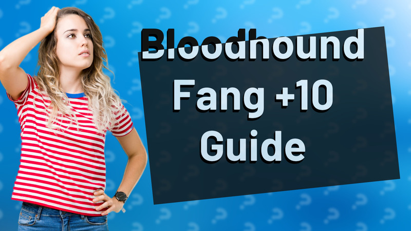 Bloodhound Fang +10 Guide