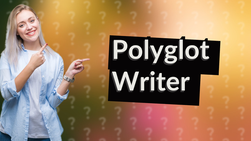 Polyglot Writer