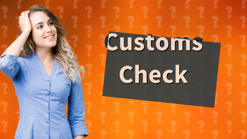 Customs Check