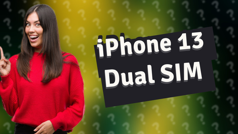 iPhone 13 Dual SIM