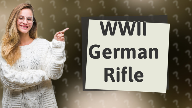 WWII German Rifle