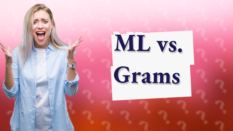 ML vs. Grams