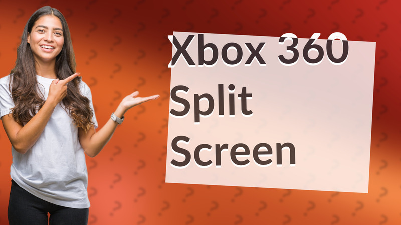 Xbox 360 Split Screen