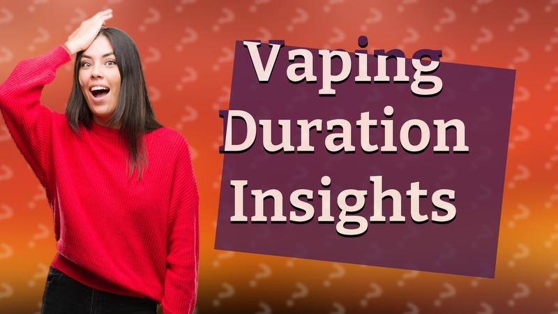 Vaping Duration Insights