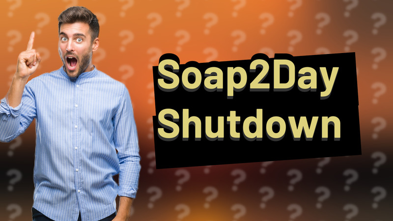Soap2Day Shutdown