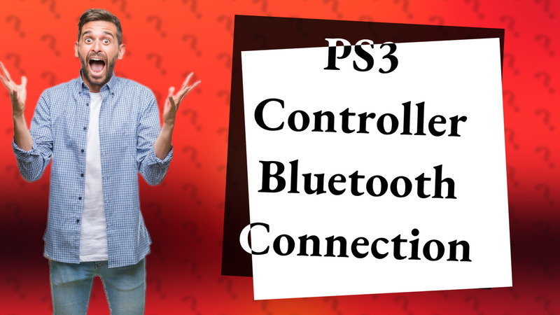 PS3 Controller Bluetooth Connection