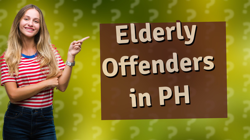 Elderly Offenders in PH