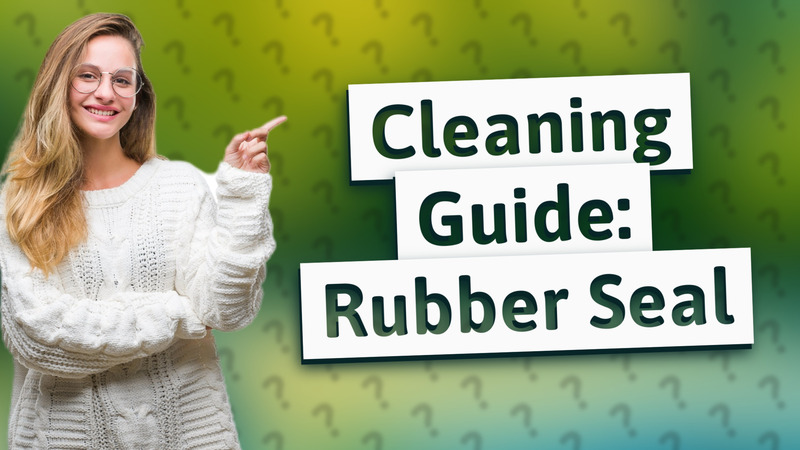 Cleaning Guide: Rubber Seal