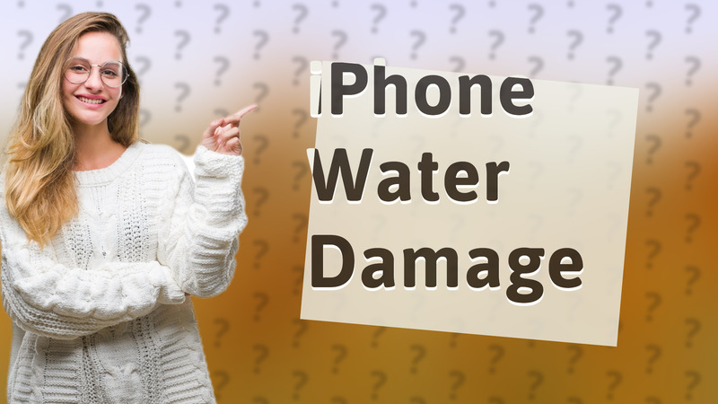 iPhone Water Damage