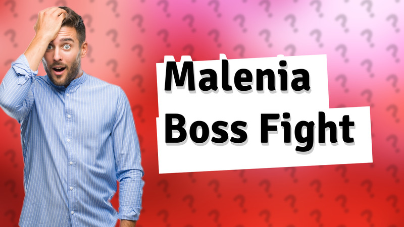 Malenia Boss Fight