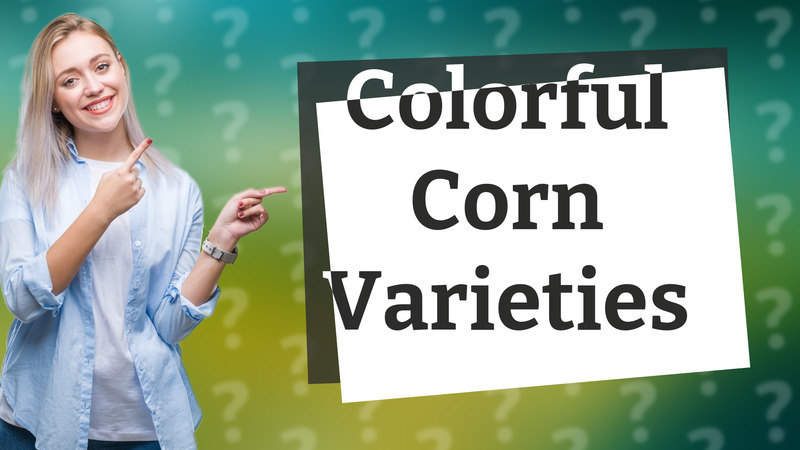 Colorful Corn Varieties