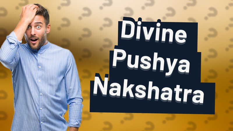 Divine Pushya Nakshatra