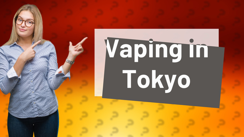 Vaping in Tokyo