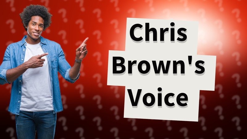 Chris Brown's Voice