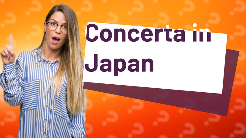 Concerta in Japan