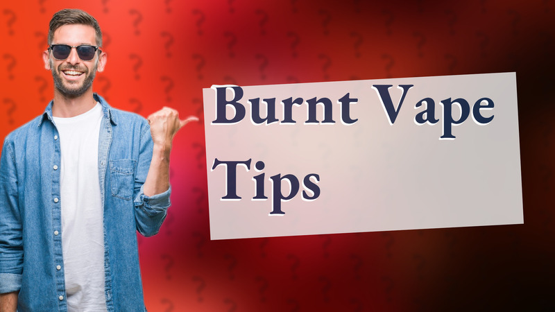 Burnt Vape Tips