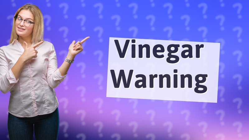 Vinegar Warning