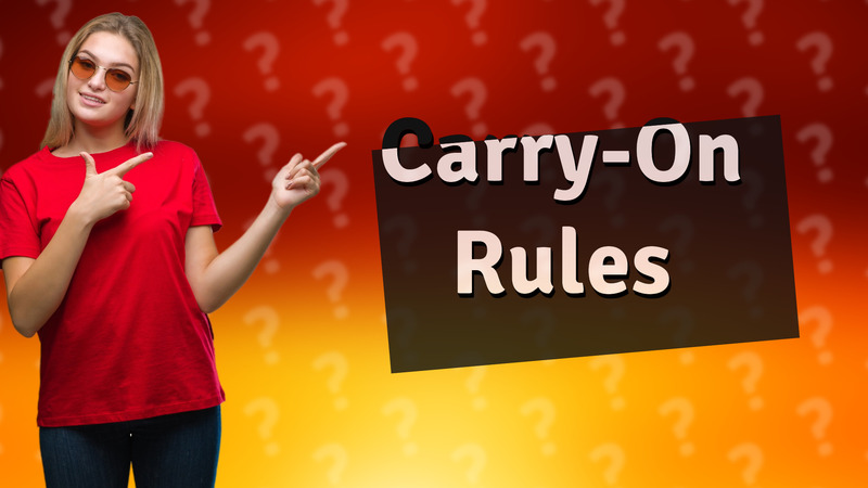 Carry-On Rules