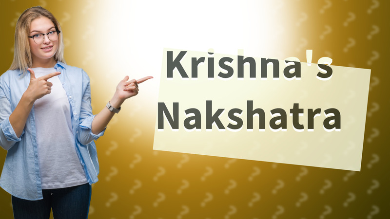 Krishna's Nakshatra