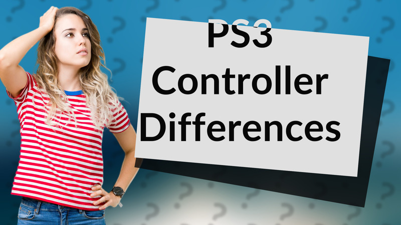 PS3 Controller Differences